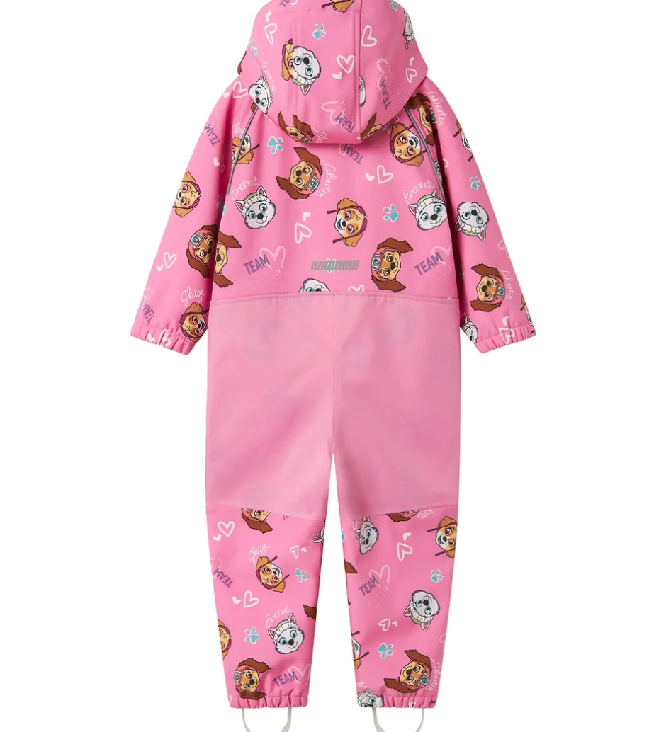 Softshell*Name It Softshelldragt - Noos - NmfAlfa08 PawPatrol - Pink Cosmo