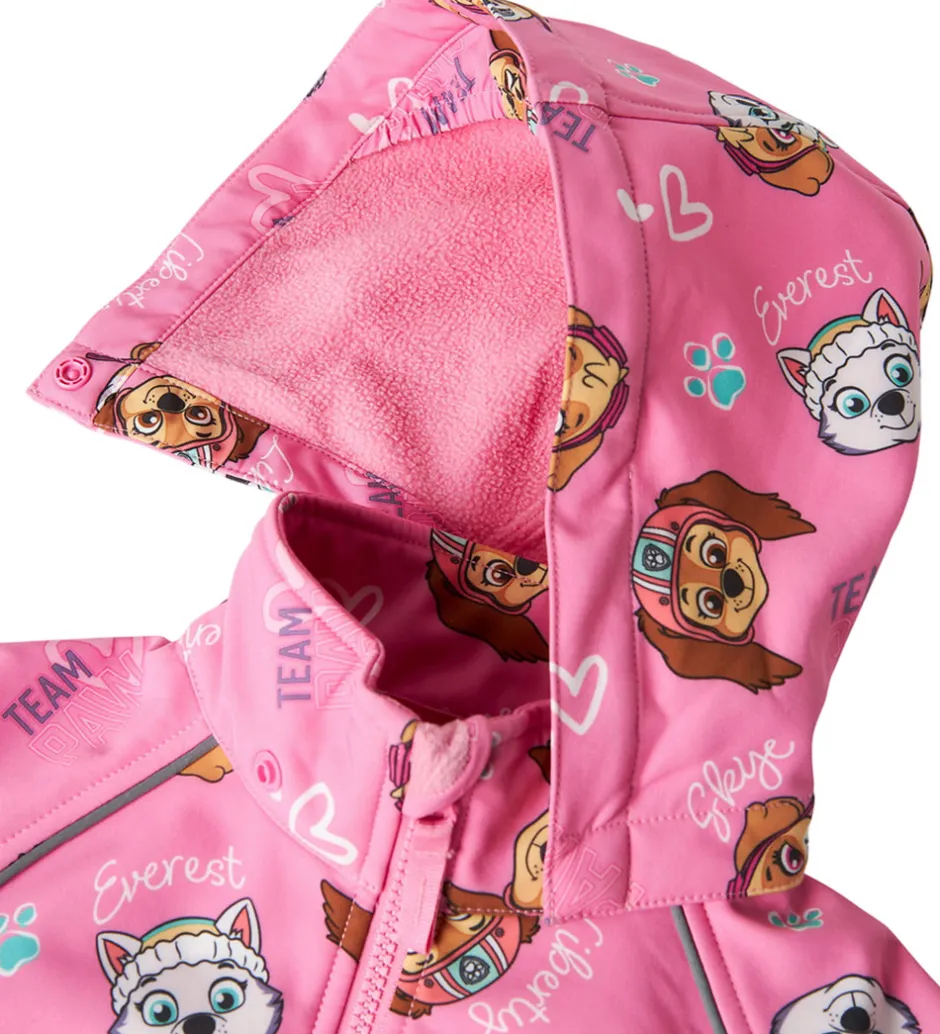 Softshell*Name It Softshelldragt - Noos - NmfAlfa08 PawPatrol - Pink Cosmo