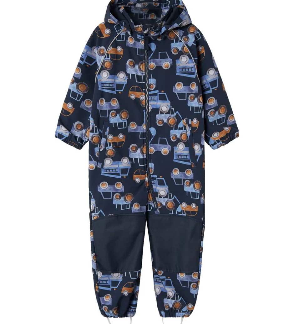 Børn Name It Softshelldragt m. Fleece - Noos - NmmAlfa08 - Dark Sapph
