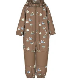 Børn Name It Softshelldragt m. Fleece - Noos - NmmAlfa08 - Mountain T