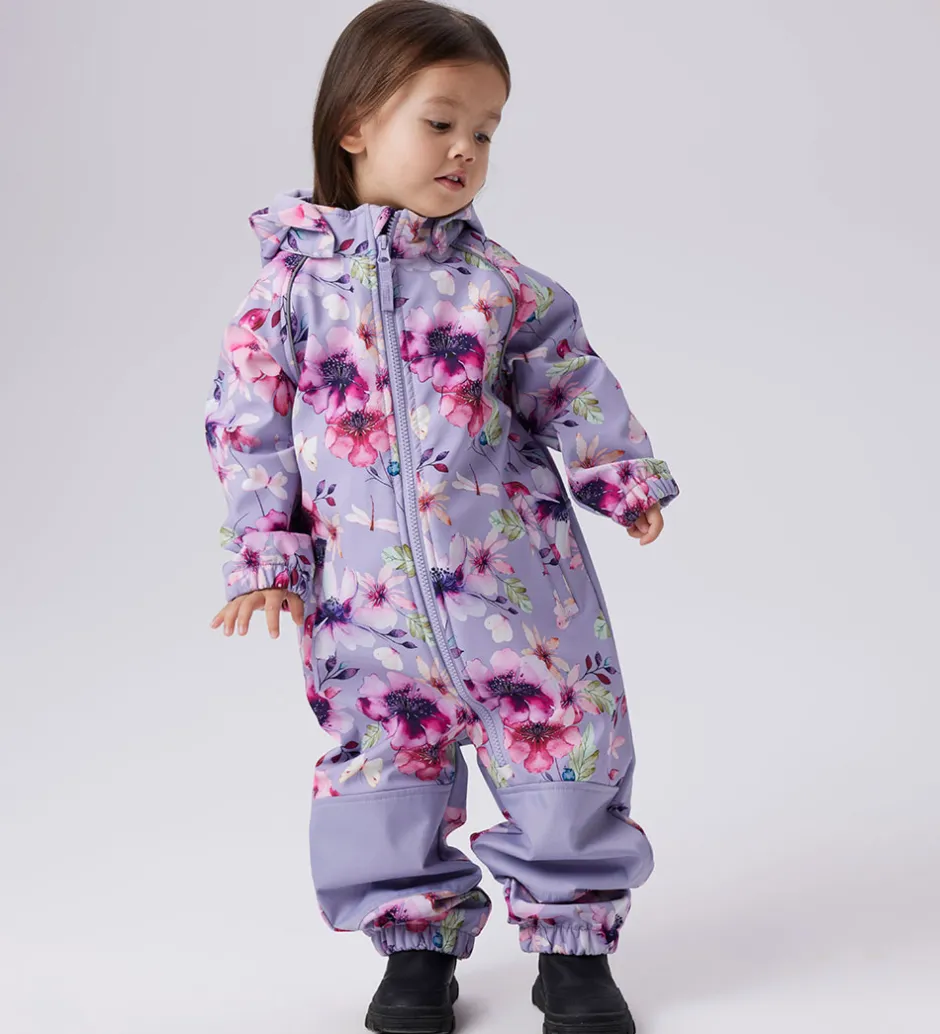 Børn Name It Softshelldragt m. Fleece - Noos - NmfAlfa08 - Heirloom L