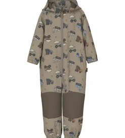Softshell*Name It Softshelldragt m. Fleece - Noos - NmmAlfa08 - Silver Min