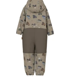 Softshell*Name It Softshelldragt m. Fleece - Noos - NmmAlfa08 - Silver Min