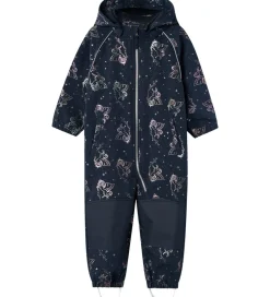 Softshell*Name It Softshelldragt m. Fleece - Noos - NmfAlfa08 - Dark Sapph