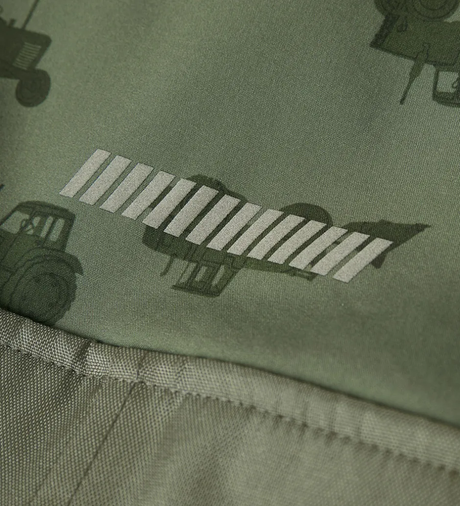 Softshell*Name It Softshelldragt m. Fleece - Noos - NmmAlfa08 - Dusty Oliv