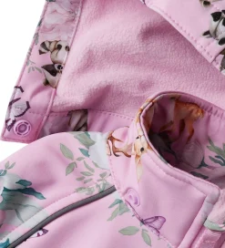Børn Name It Softshelldragt m. Fleece - Noos - NmfAlfa08 - Pink Laven