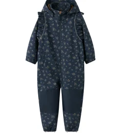 Børn Name It SoftShelldragt m. Fleece - NmfAlfa08 - Spellbound/Bougue