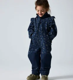 Børn Name It SoftShelldragt m. Fleece - NmfAlfa08 - Spellbound/Bougue