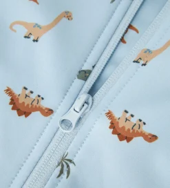 Softshell*Name It Softshelldragt m. Fleece - NbmAlfa08 - Skyway/Mini Dino