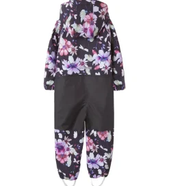 Børn Name It Softshelldragt m. Fleece - Noos - NmfAlfa08 - Sort/Big F