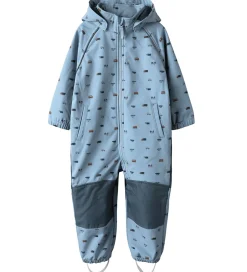 Softshell*Name It Softshelldragt m. Fleece - Noos - NmmAlfa08 - Infinity/C