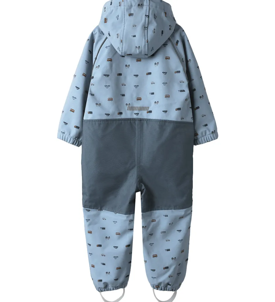Softshell*Name It Softshelldragt m. Fleece - Noos - NmmAlfa08 - Infinity/C