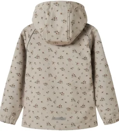 Softshell*Name It Softshelljakke m. Fleece - NkfAlfa08 - Pure Cashmere/Bou