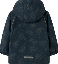 Softshell*Name It Softshelljakke m. Fleece - NmmAlfa08 - Dark Sapphire m.