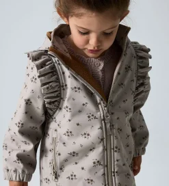 Softshell*Name It Softshelljakke m. Fleece - NmfAlfa08 - Pure Cashmere/Bou