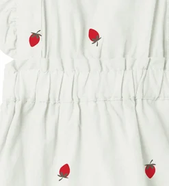 Sommerdragter*Name It Sommerdragt - NbfDerilla - Bright White/STAWBERRY