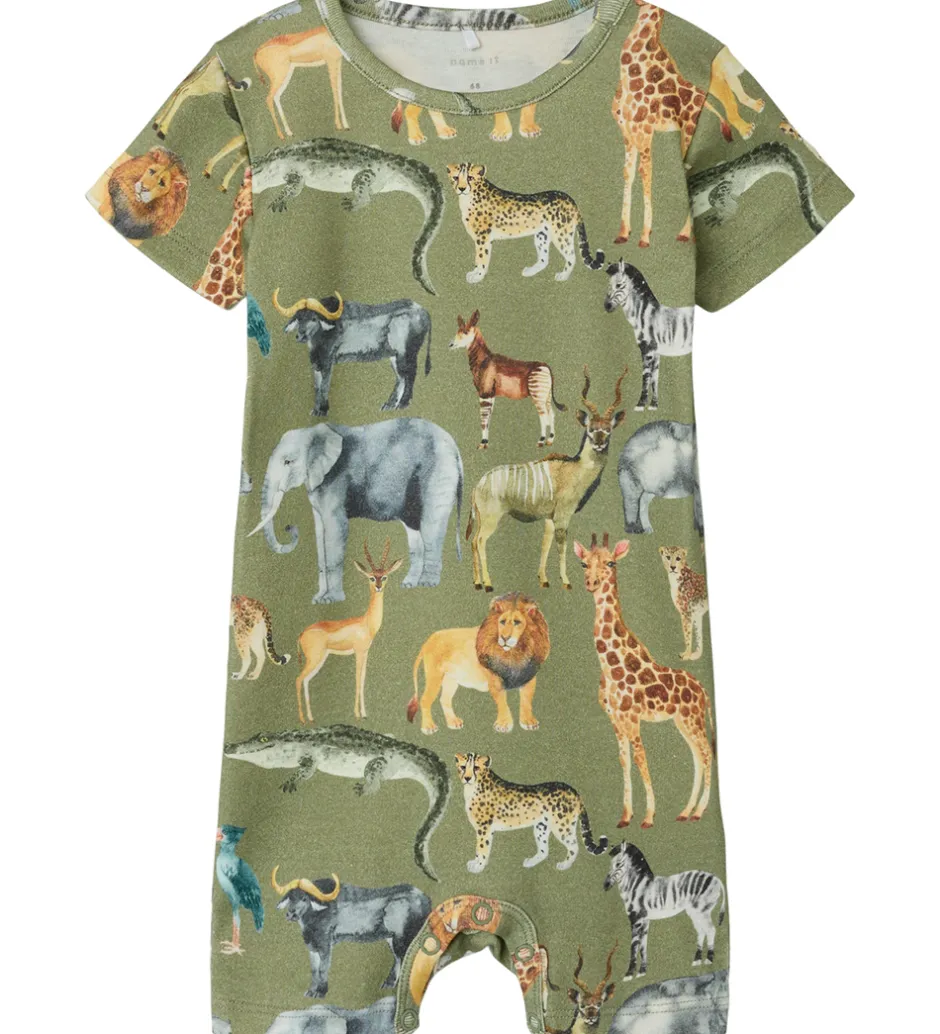Sommerdragter*Name It Sommerdragt - NbmJasen - Oil Green