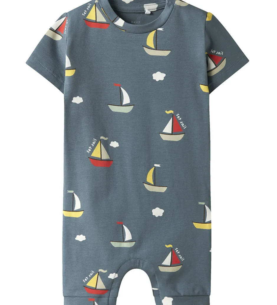 Sommerdragter*Name It Sommerdragt - NbmVroels - Blue Mirage/Boats