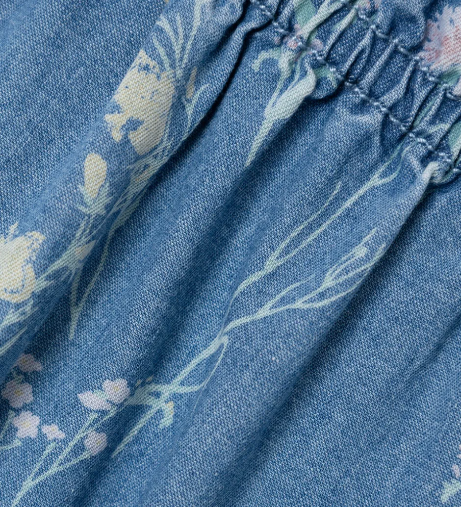 Sommerdragter*Name It Sommerdragt - NmfBella - Medium Blue Denim