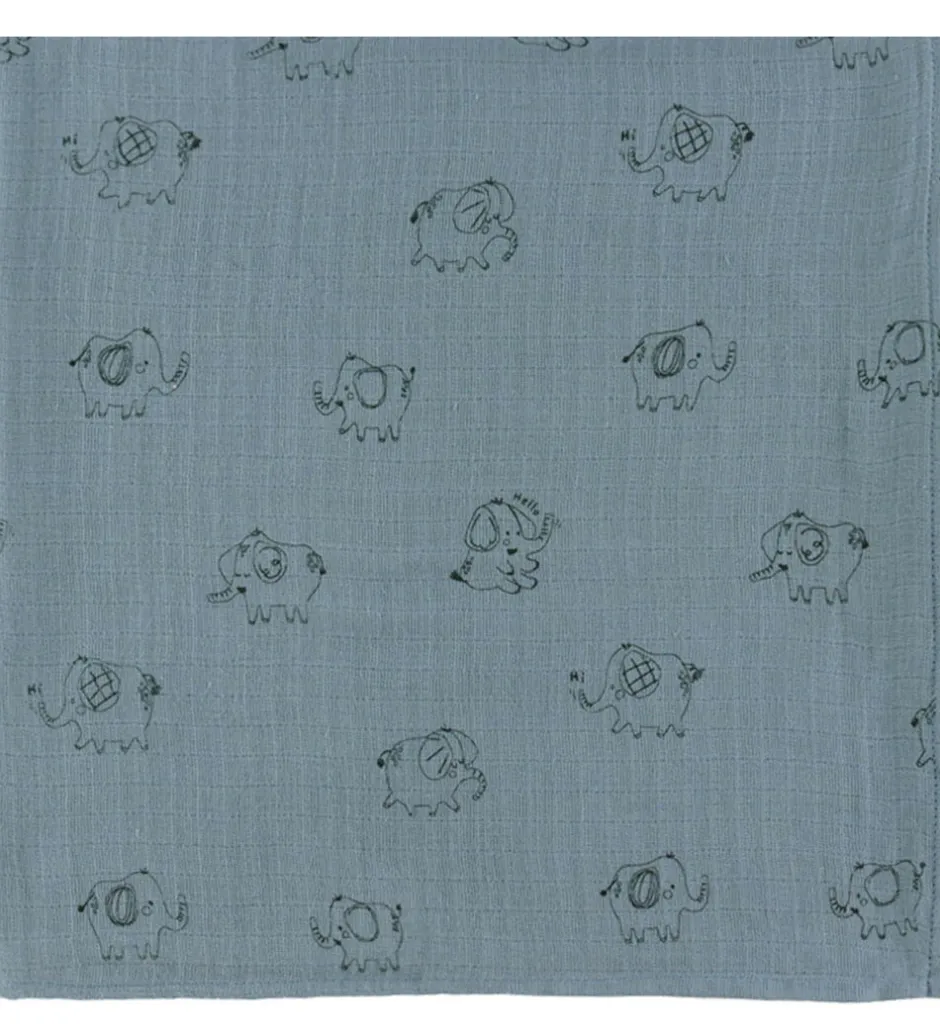 Stofbleer|Pusletid*Name It Stofbleer - 3-pak - Musselin - 70x70 cm - NbnOhappy - Tr