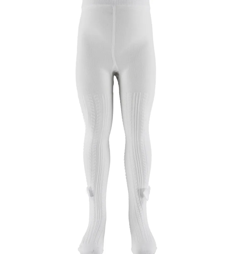 Børn Name It Strømpebukser - NmfRallie - Bright White