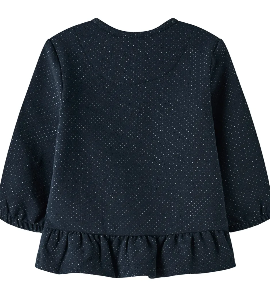 Børn Name It Sweat Cardigan - NbfRulina - Navy Blazer