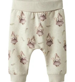 Børn Name It Sweatpants - NbfShelly - Peyote Melange
