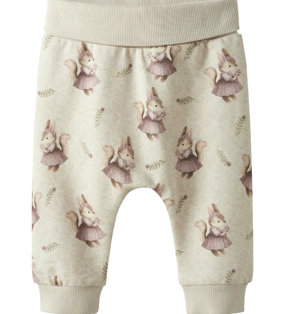 Børn Name It Sweatpants - NbfShelly - Peyote Melange