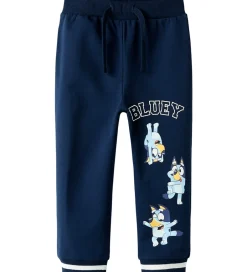 Bukser Og Jeans*Name It Sweatpants - NmmNimbu - Bluey - Navy Blazer