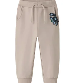 Bukser Og Jeans*Name It Sweatpants - NmmVugo - Mushroom/Bear