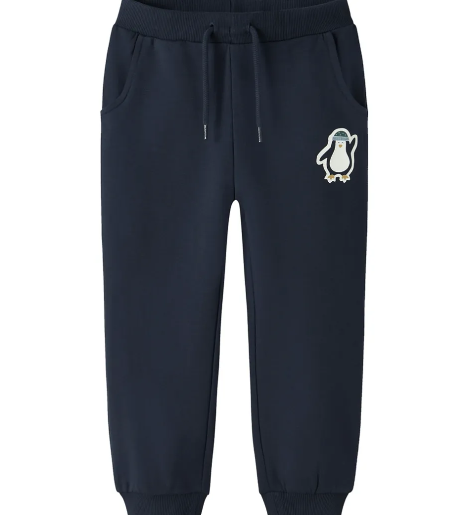 Bukser Og Jeans*Name It Sweatpants - NmmVugo - Navy Blazer/Penquin