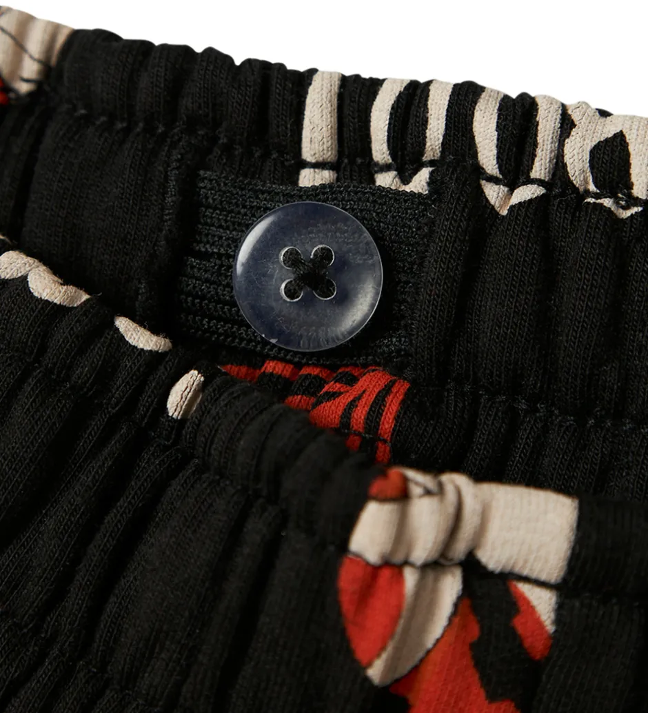 Halloween*Name It Sweatpants - NmnOpal - Sort m. Print
