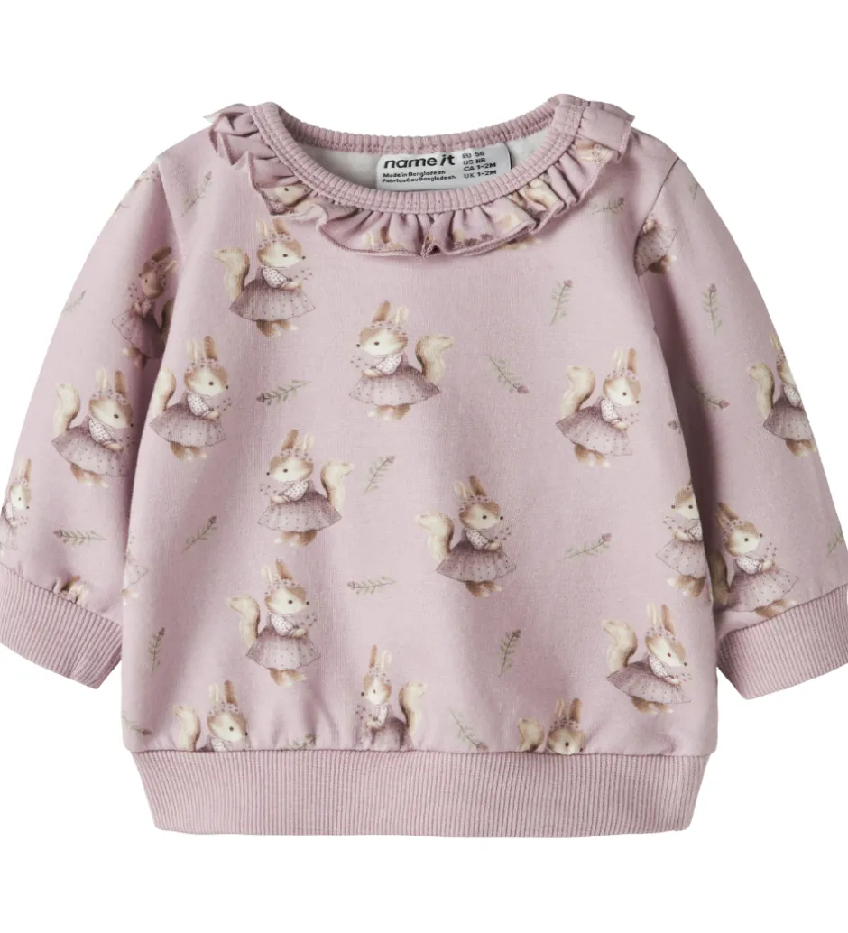 Sweatshirts*Name It Sweatshirt - NbfShelly - Keepsake Lilac