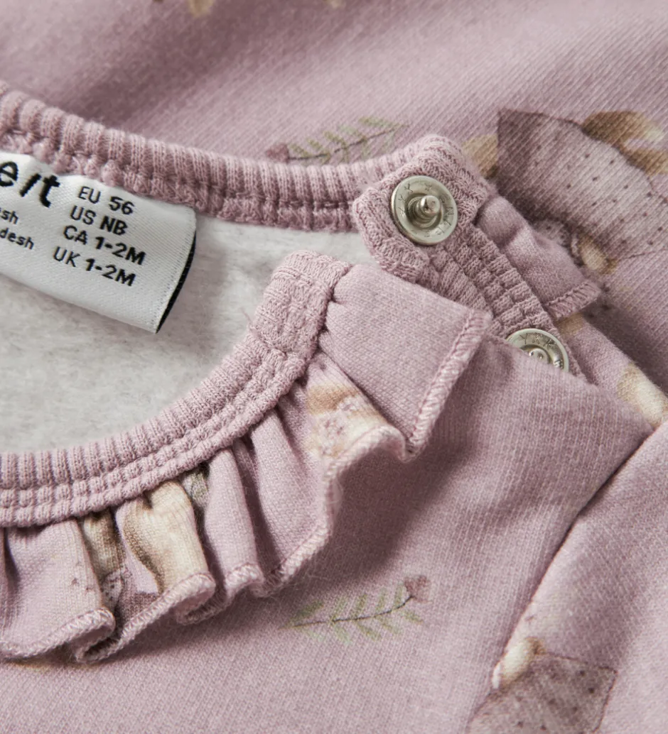 Sweatshirts*Name It Sweatshirt - NbfShelly - Keepsake Lilac