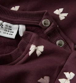 Sweatshirts*Name It Sweatshirt - NbfVimone - Burgundy/Bow