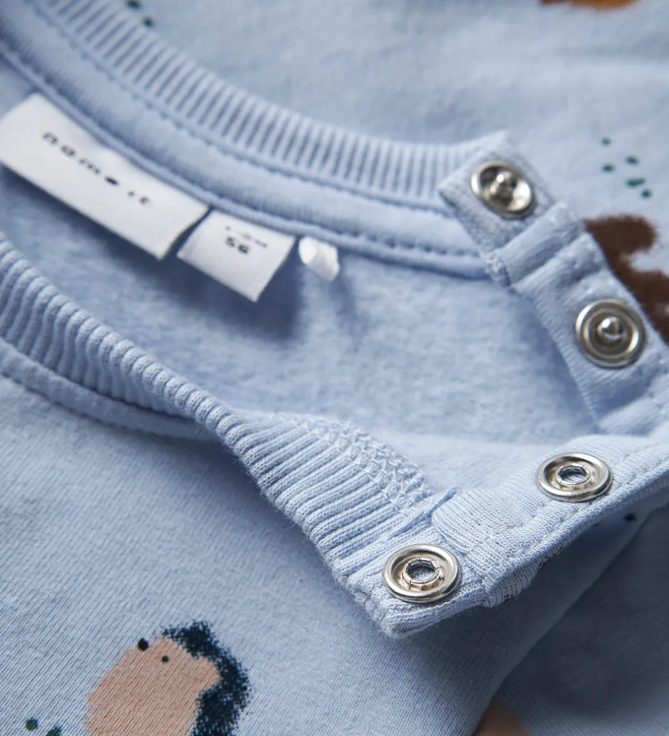 Bluser*Name It Sweatshirt - NbmSoul - Kentucky Blue