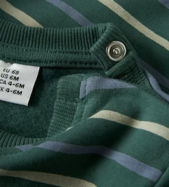 Sweatshirts*Name It Sweatshirt - NbmVimmer - Bistro Green/Stripes