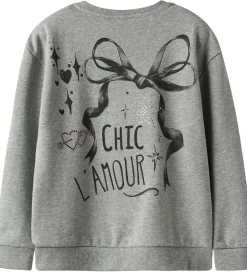 Sweatshirts*Name It Sweatshirt - NkfRastin - Grey Melange