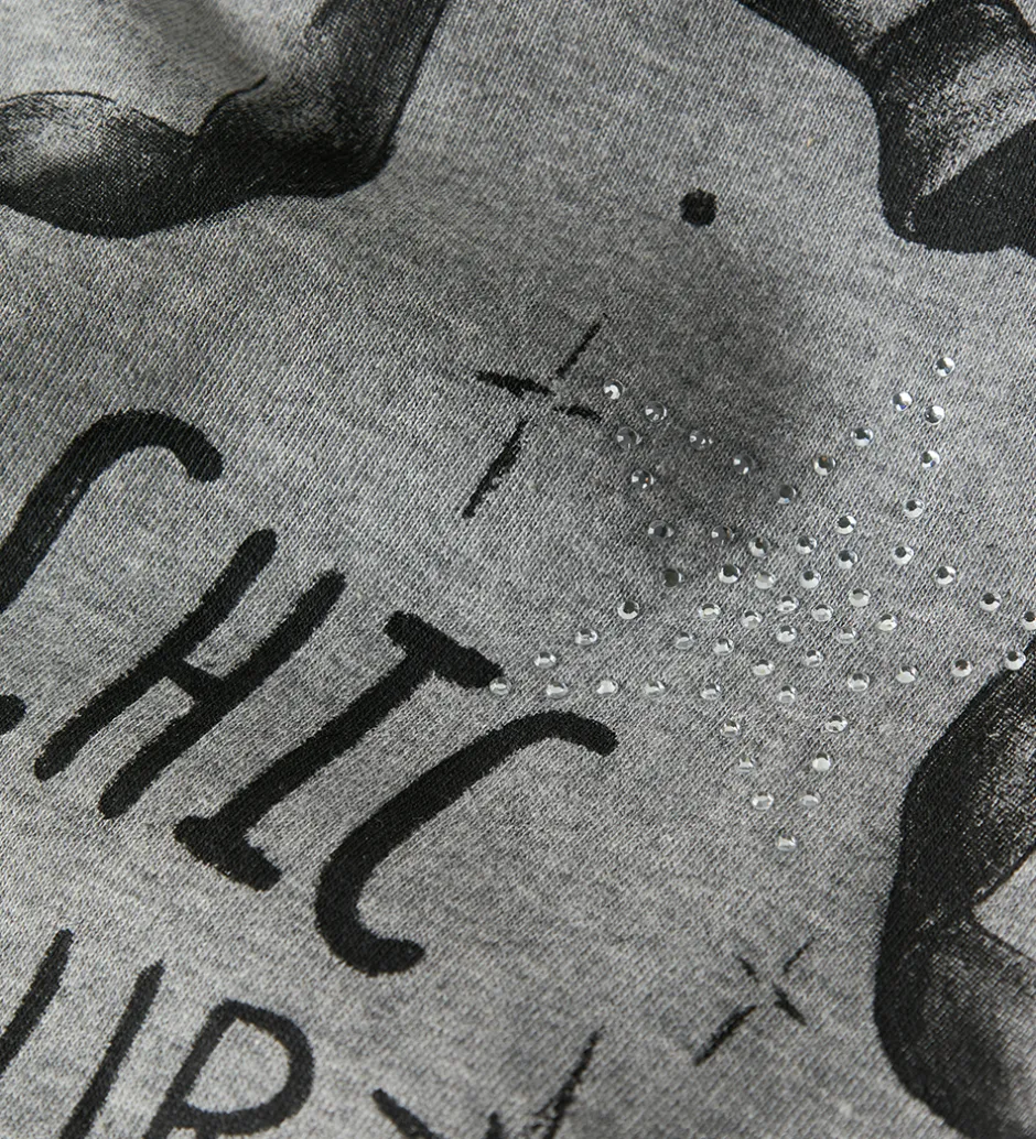 Sweatshirts*Name It Sweatshirt - NkfRastin - Grey Melange