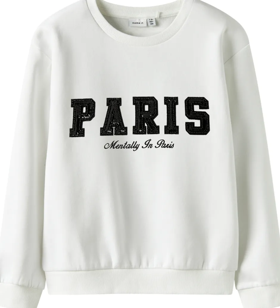 Sweatshirts*Name It Sweatshirt - NkfRetta - Bright White