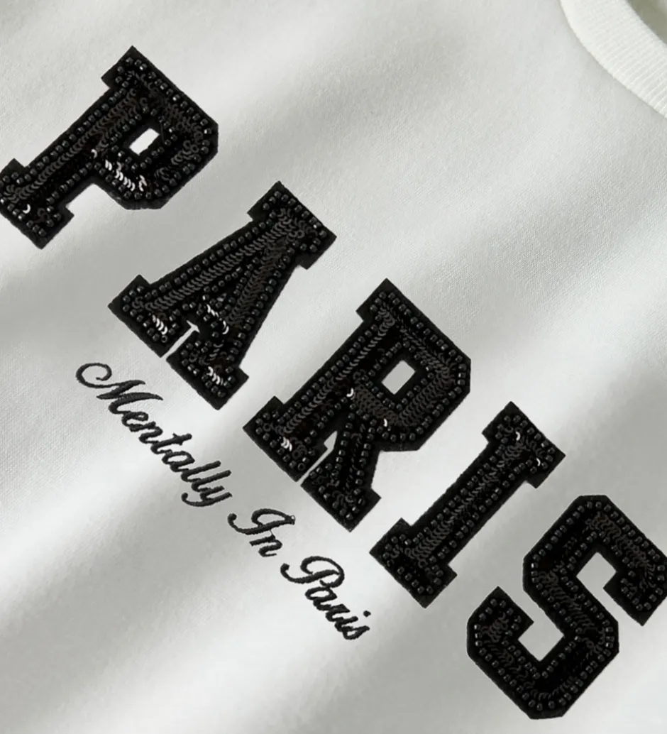Sweatshirts*Name It Sweatshirt - NkfRetta - Bright White