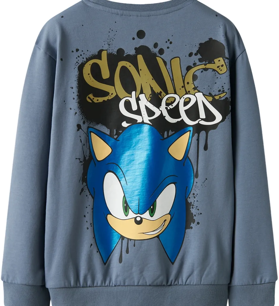 Børn Name It Sweatshirt - NkmNair - Sonic - Flint Stone