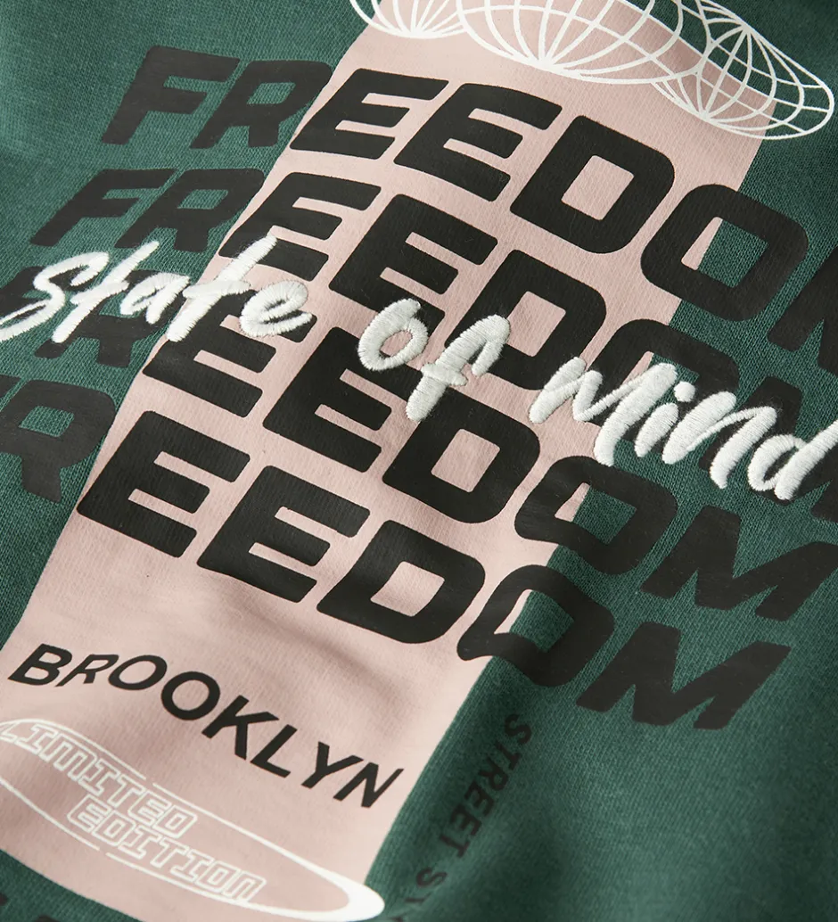 Børn Name It Sweatshirt - NkmSteve - Bistro Green