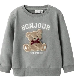 Sweatshirts*Name It Sweatshirt - NmfRear - Grey Melange