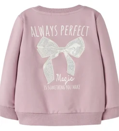 Børn Name It Sweatshirt - NmfSakkina - Keepsake Lilac