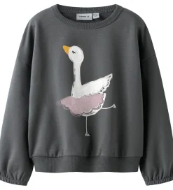 Sweatshirts*Name It Sweatshirt - NmfSwana - Lava Smoke