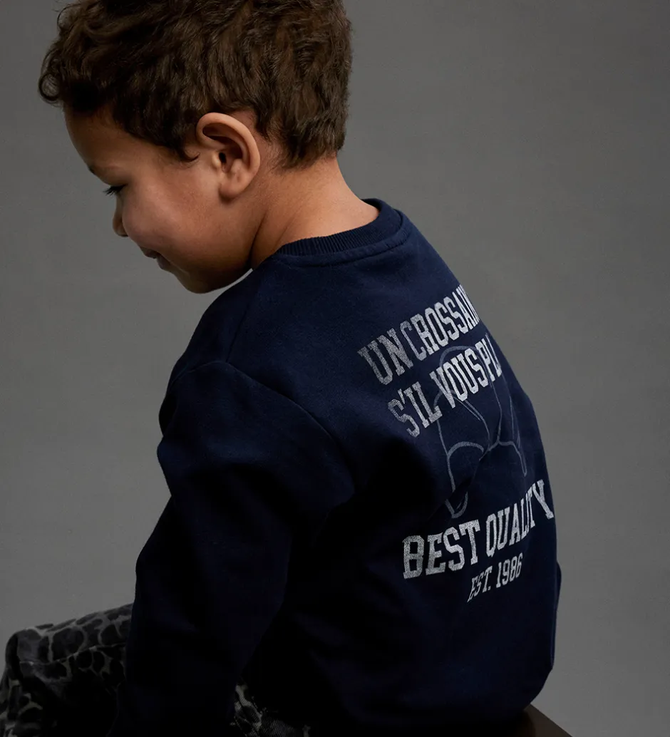 Sweatshirts*Name It Sweatshirt - NmmRico - Navy Blazer