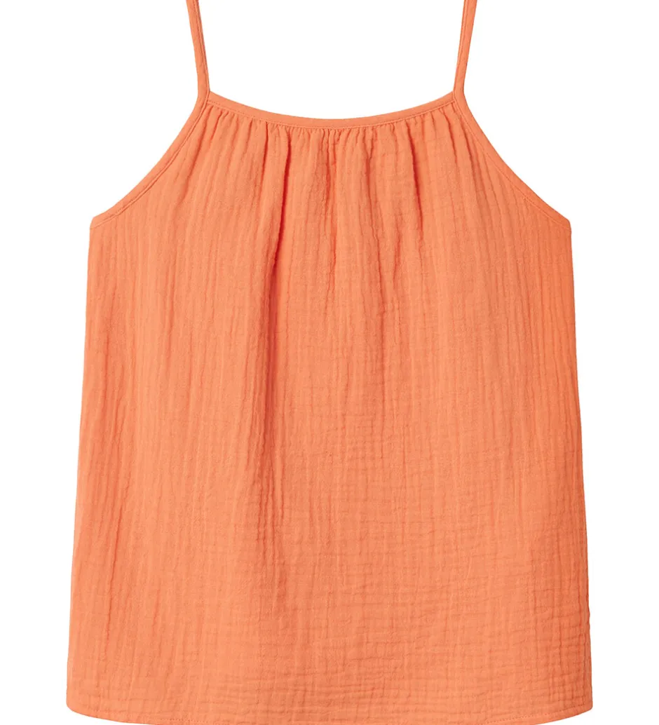 Toppe*Name It Top - Musselin - Strap - NkfHisa - Fresh Salmon
