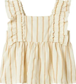 Toppe*Name It Top - NkfHerdon - Bleached Sand/Cloud Dancer