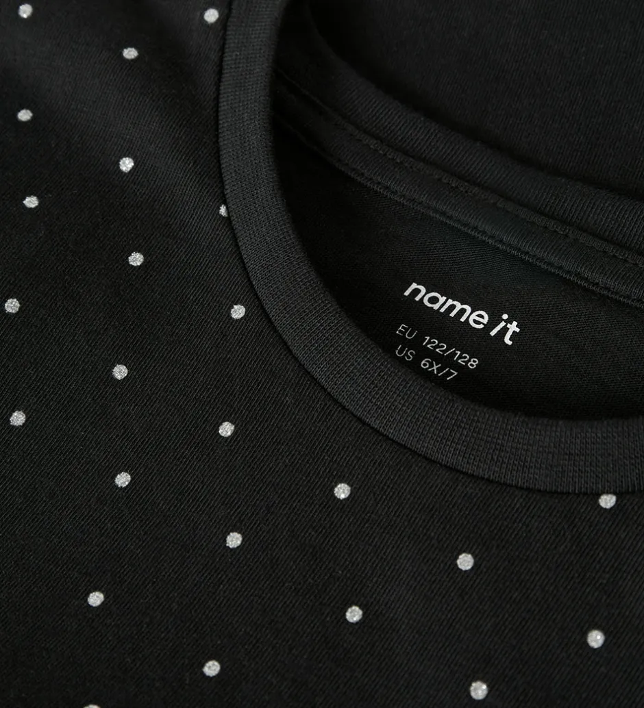 T-Shirts|Juletøj*Name It T-shirt - NkfRuaja - Sort